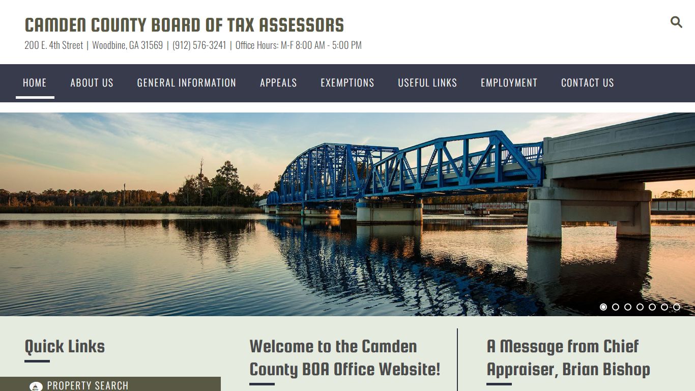 CAMDEN COUNTY BOARD OF TAX ASSESSORS